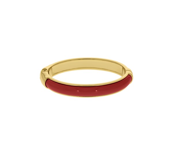 Pulseira Ouro com Vermelho 68mm