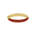 Pulseira Ouro com Vermelho 68mm