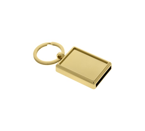Chaveiro New Dourado com Argola 70mm