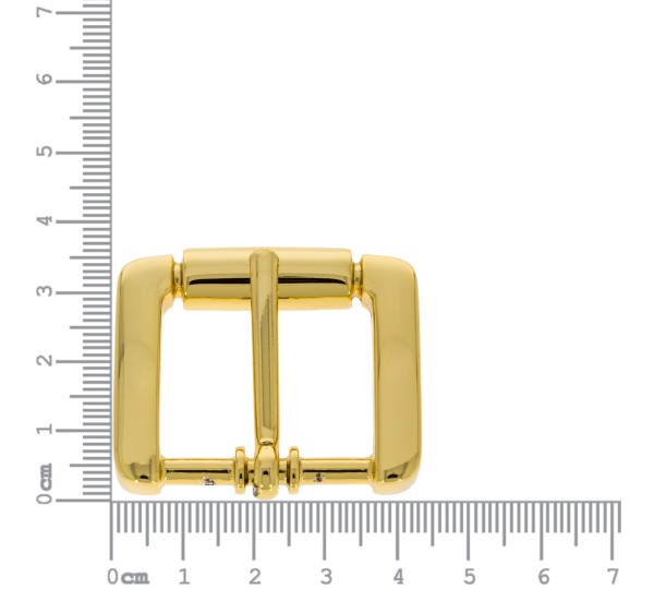 Fivela Quadrada Ouro 44mm