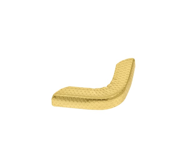 Cantoneira com Textura Ouro 24mm