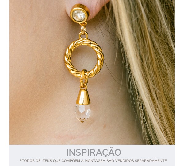 Ponteira Ouro 10mm