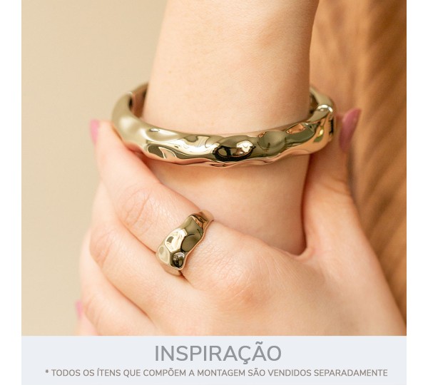 Pulseira Orgânica Níquel 72mm