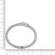 Bracelete Cobra Prateado 69mm