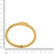 Bracelete Cobra Dourado 69mm