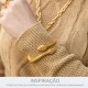 Bracelete Cobra Dourado 69mm