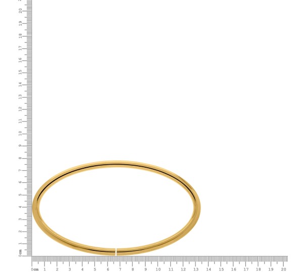 Alça para Bolsa Oval Ouro 135mm