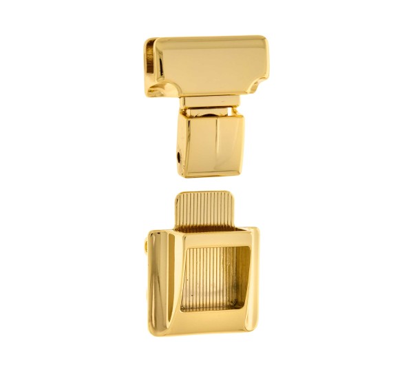 Fecho Retangular para Bolsa Ouro 40mm