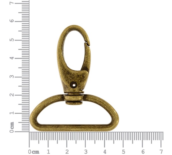 Mosquetão Ouro Velho 57mm com Abertura 40mm