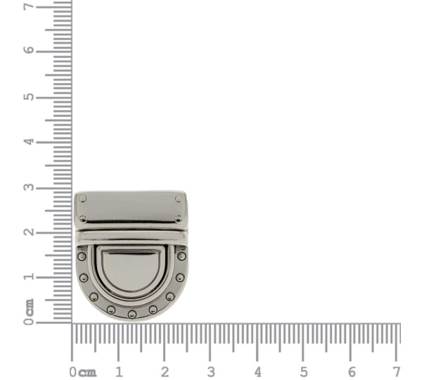 Fecho para Bolsa Níquel 25mm