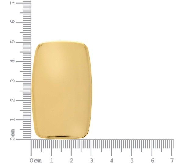 Entresseio Retangular Ouro 50mm