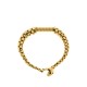 Pulseira Cobra Black Gold 65mm