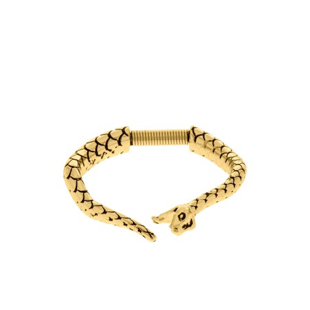 Pulseira Cobra Black Gold 65mm
