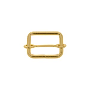 Argola para Bolsa Quadrada com Regulador Ouro 34mm