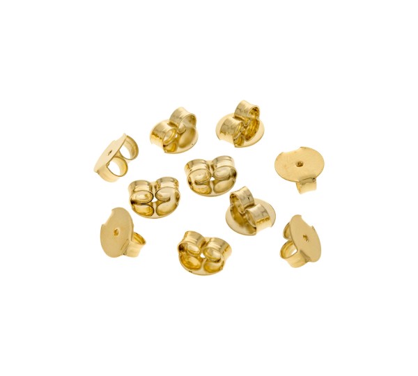 Tarraxa para Brinco Ouro 7mm