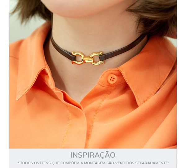 Fechamento de Engate Ouro 33mm