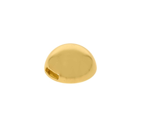 Passador Meia Esfera Ouro 25mm