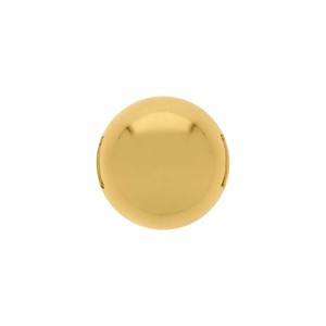 Passador Meia Esfera Ouro 25mm