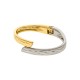Pulseira DuoOrgânica Ouro com Níquel 69mm