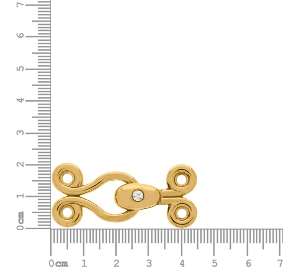 Fechamento de Engate Ouro 45mm