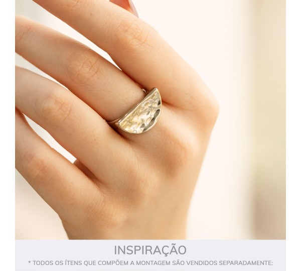 Anel Duo Orgânico Níquel N° 20