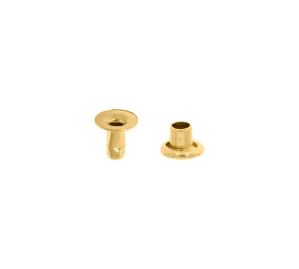 Rebite Ouro 5mm