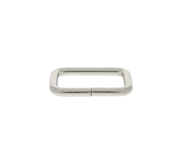 Argola Quadrada Níquel 30mm