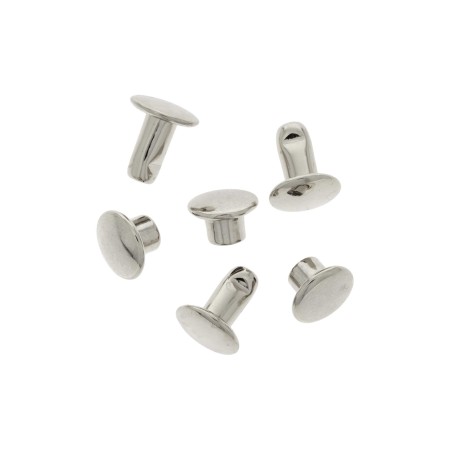 Rebite Completo Nº 3 Níquel Cabeça dupla 8,30mm