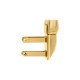 Fecho de Engate para Bolsa Crochê Ouro 40mm