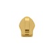 Cursor Zíper Nylon Dourado 3mm