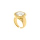 Anel com Rivoli Ouro N° 24