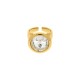 Anel com Rivoli Ouro N° 24
