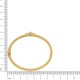 Pulseira Glam Ouro com Pedra Rivoli 68mm