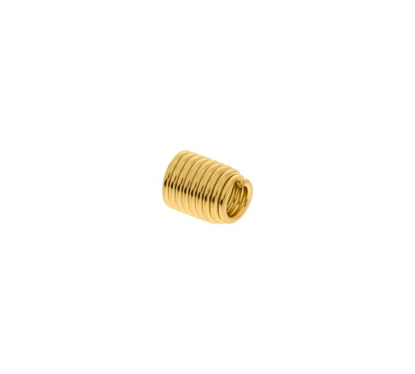 Ponteira Mola Ouro 10mm