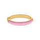 Pulseira Ouro com Rosa Claro 68mm