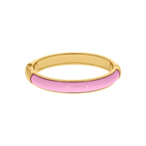 Pulseira Ouro com Rosa Claro 68mm