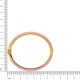 Pulseira Ouro com Rosa Claro 68mm