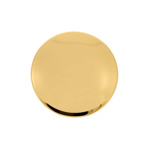 Botão Liso Ouro 50mm