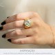 Anel com Rivoli Ouro N° 24