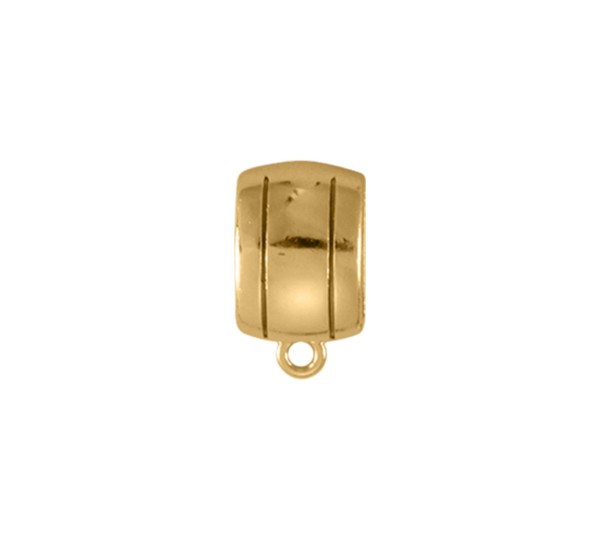 Passador Retangular Ouro 17mm