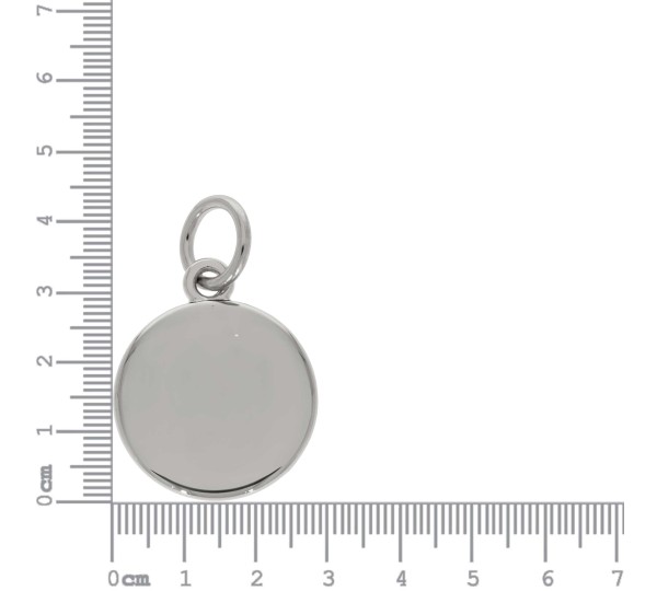 Pingente Medalha Níquel 29mm