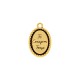 Pingente Iemanjá Ouro 23mm