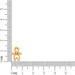 Passador Menino Ouro 14mm