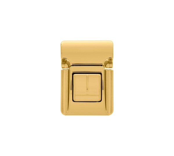 Fecho de Engate para Bolsa Crochê Ouro 40mm