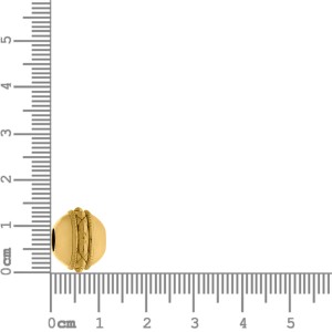 Passador Ouro Redondo 11mm