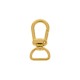 Mosquetão Ouro 43mm com Abertura 15mm