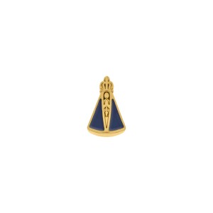 Passador Nossa Senhora Ouro com Resina 11mm