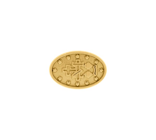 Passador Ouro Nossa Senhora 16mm