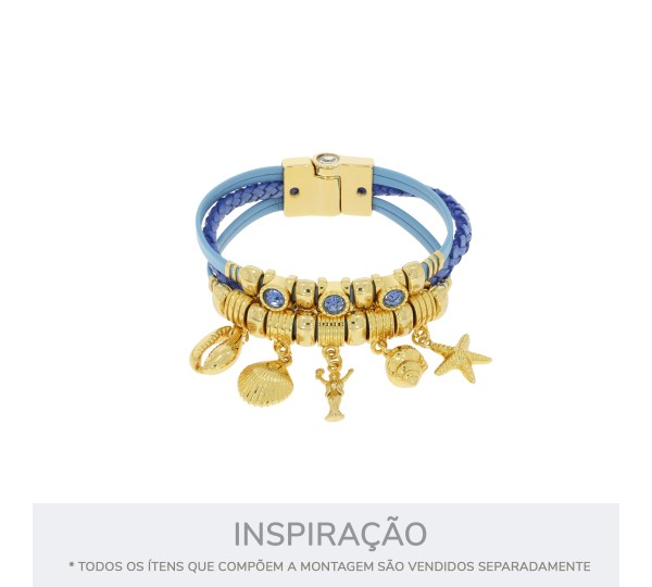 Entremeio Ouro 13mm