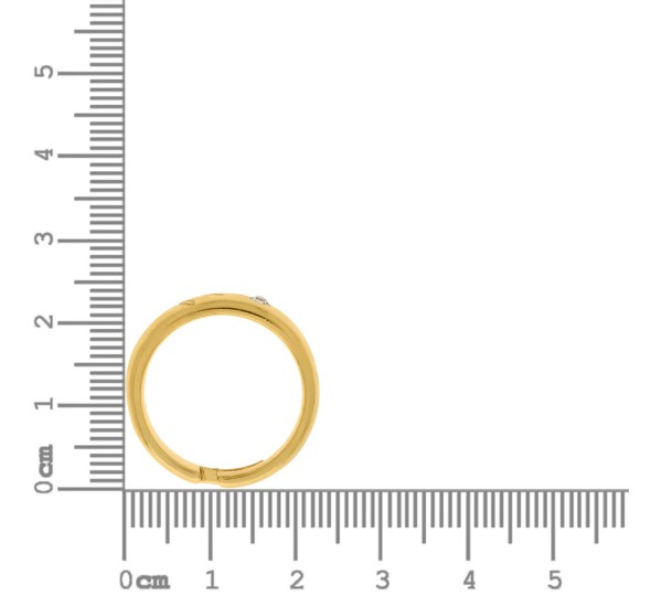 Anel Fé Ouro N° 20